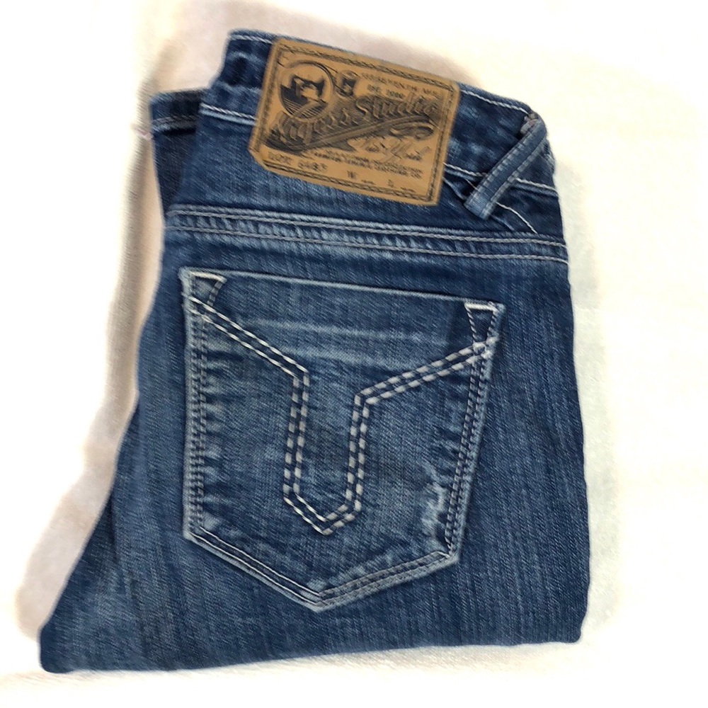 Vigoss Studio Low Rise Stretch Skinny Jeans